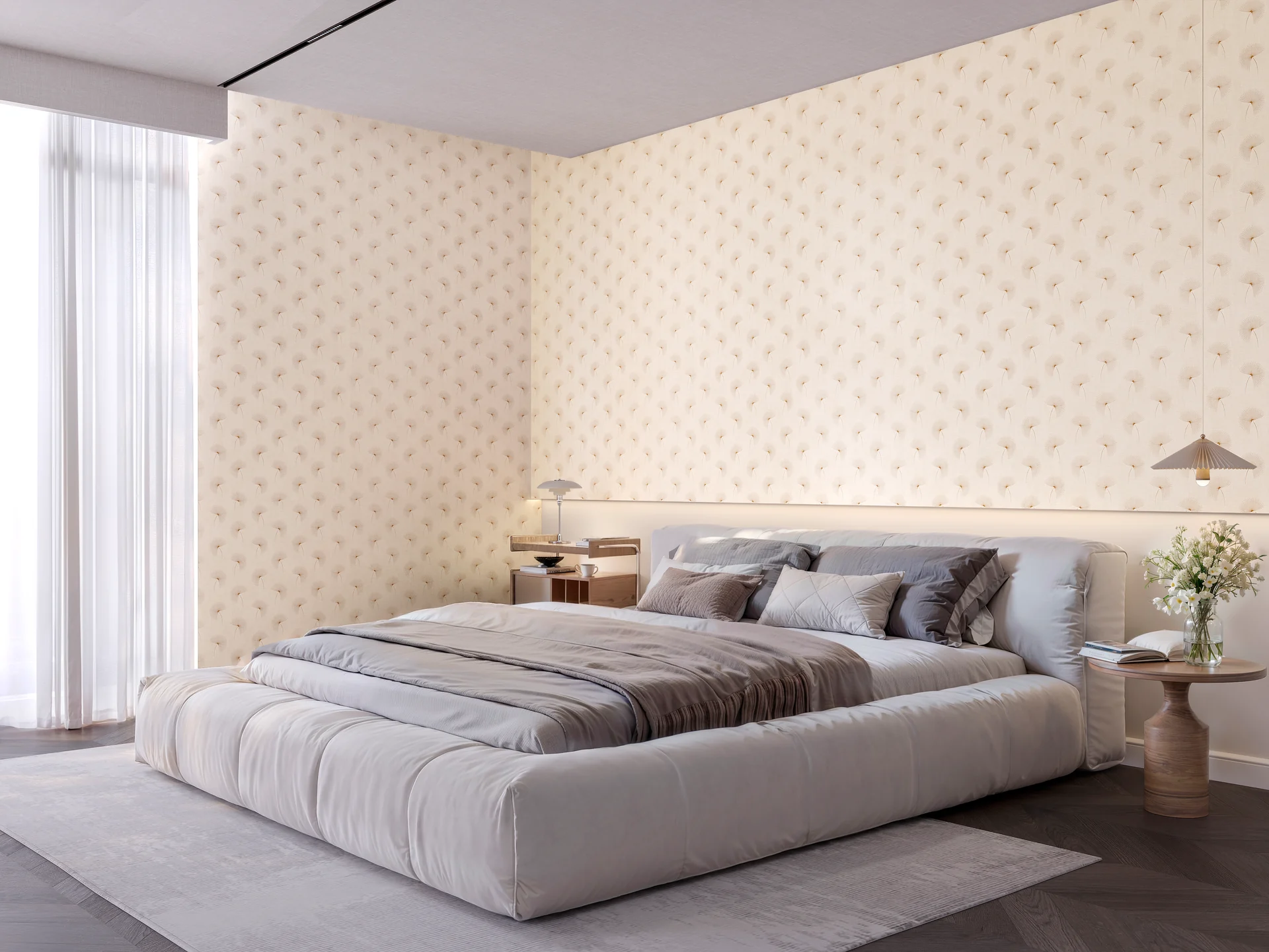 Acoustic Wall Pro AW01 Dandelion Soft en un ambiente