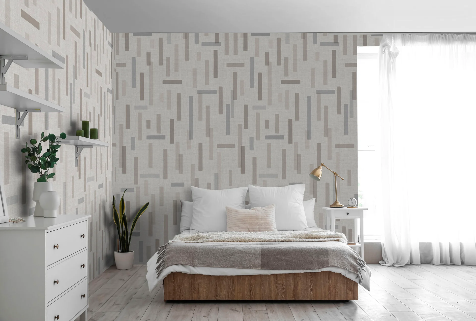 Acoustic Wall Pro AW04 Block Cement en un ambiente