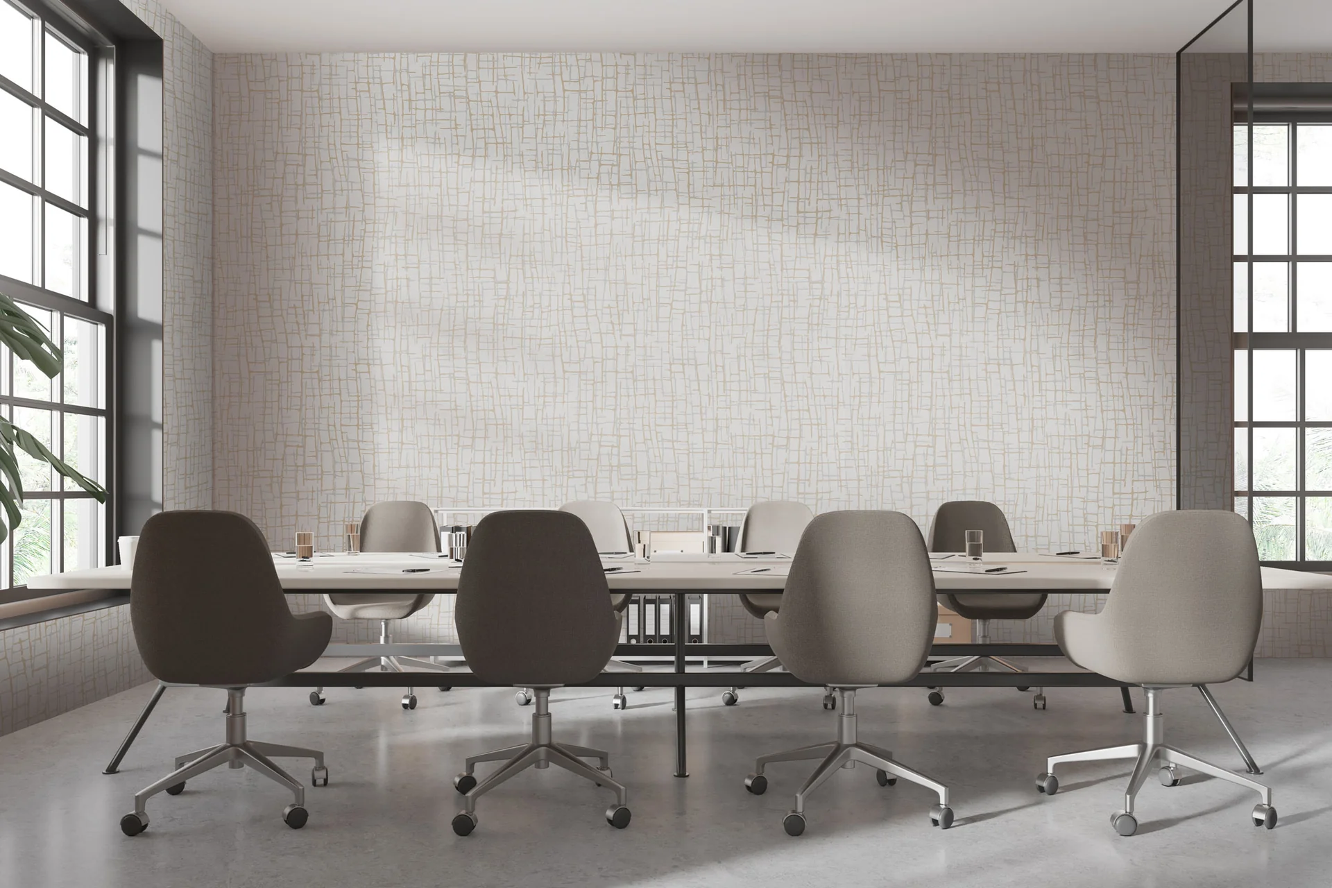 Acoustic Wall Pro AW07 Sand Weave en un ambiente