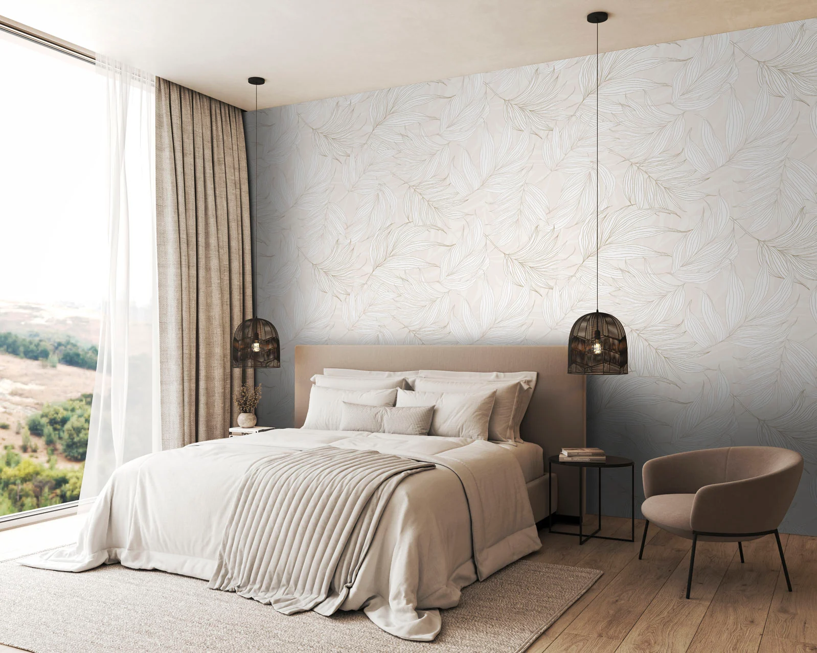 Acoustic Wall Pro AW12 Botanical en un ambiente