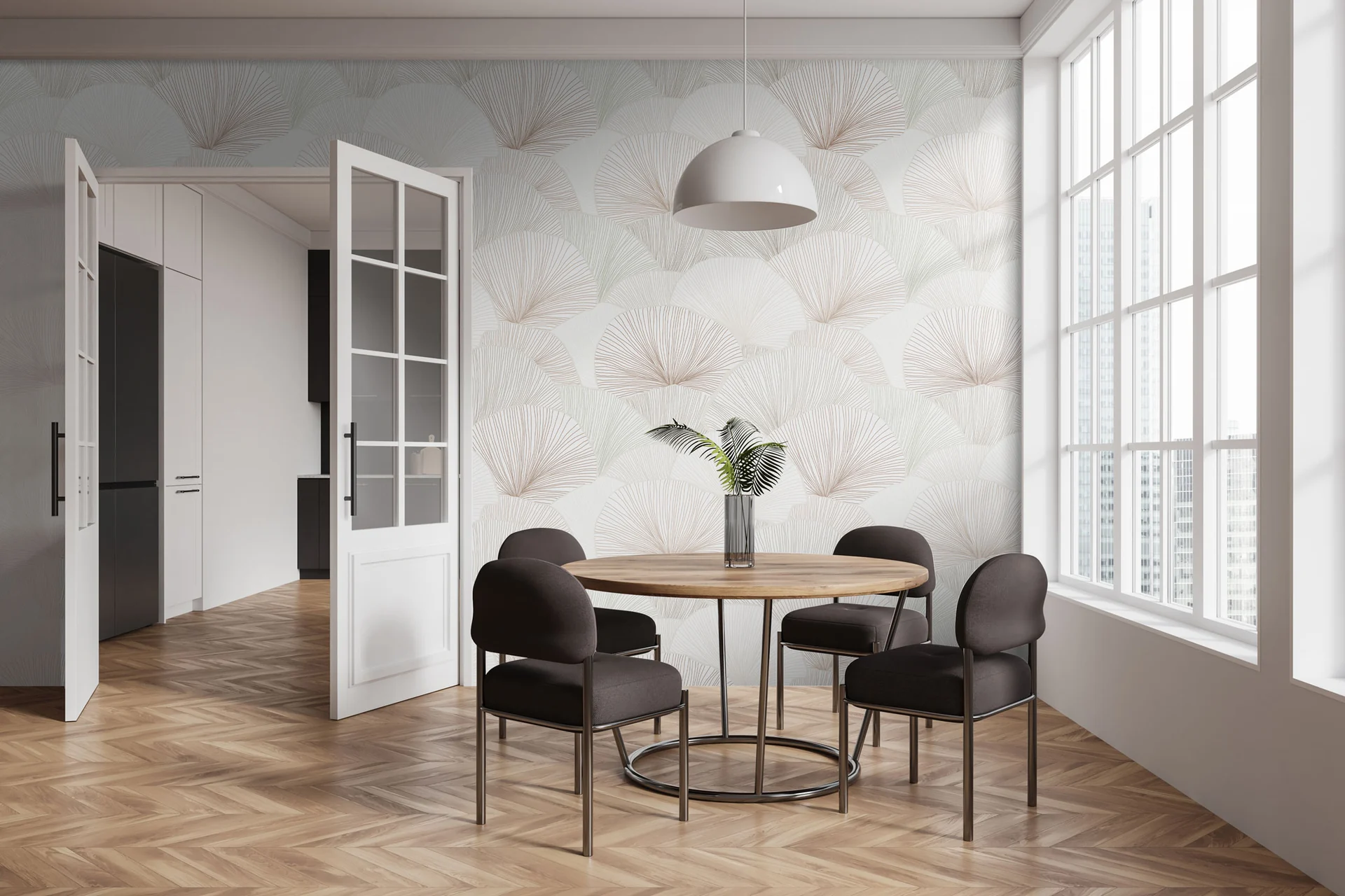 Acoustic Wall Pro AW13 Linear Sap en un ambiente