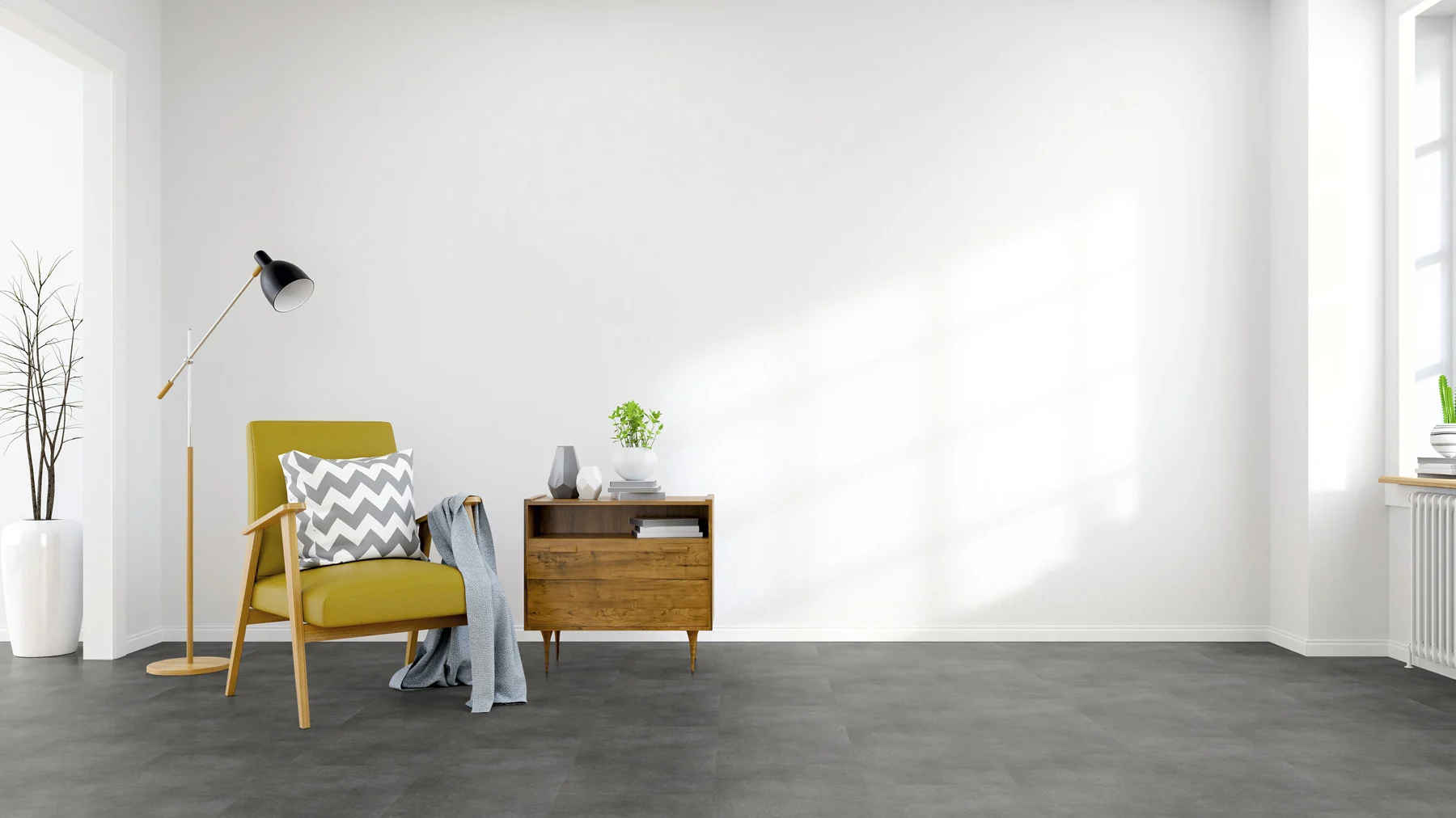 Essentials Tile Rockefeller en un ambiente