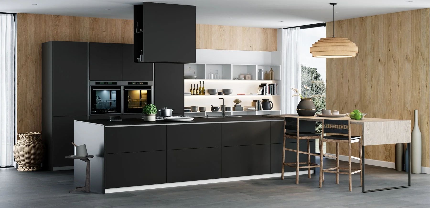 Kobert-In KB21 Natural Oak en un ambiente