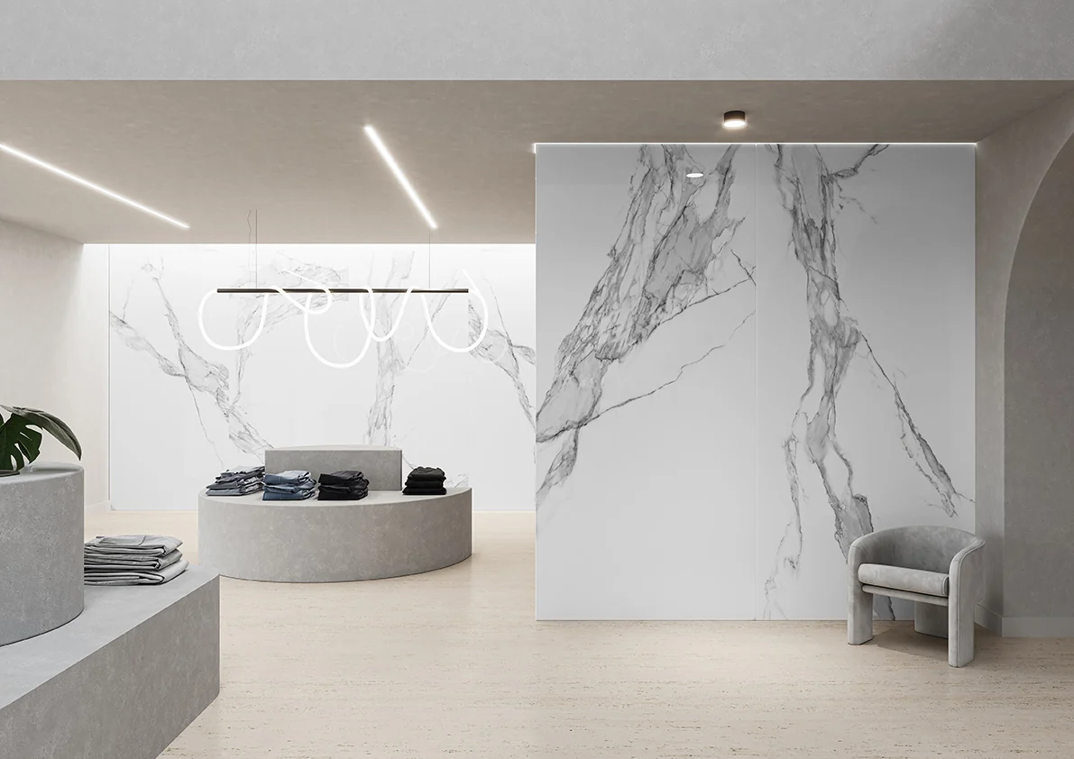 Kobert-In KB85 Carrara en un ambiente