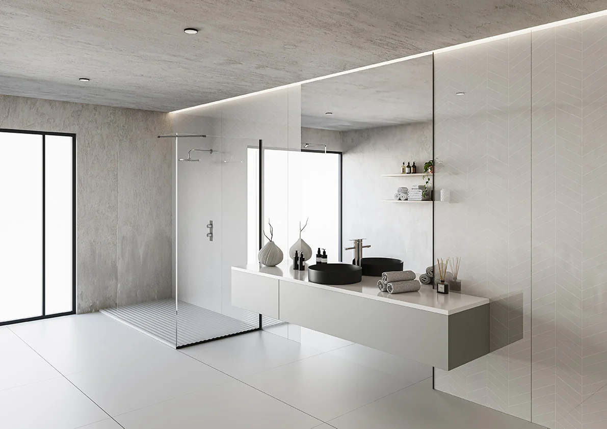 Kobert-In KB61 Chevron Bianco en un ambiente
