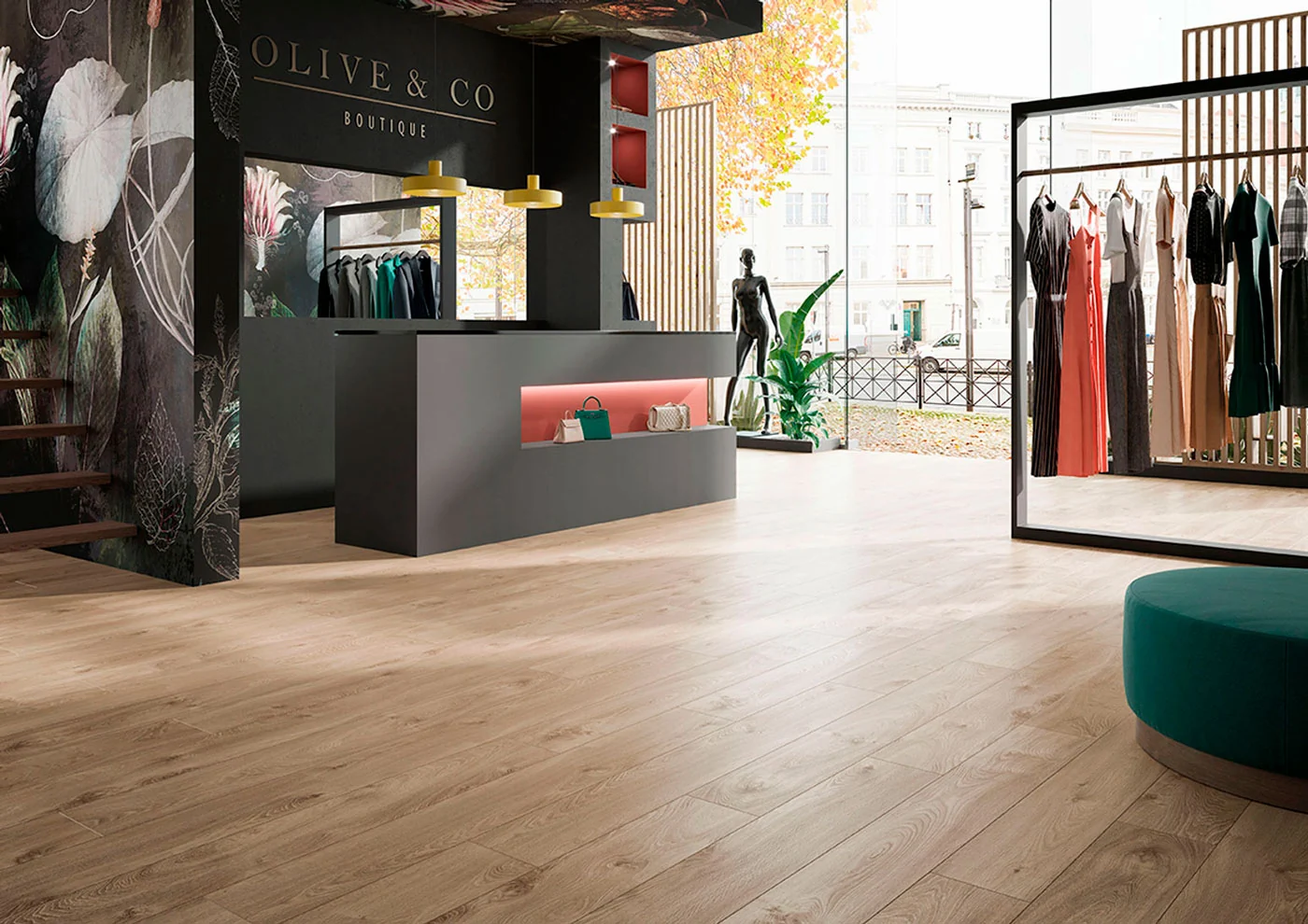 Solidchrome 7092 Gstaad en un ambiente